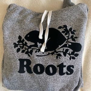 Mens xs original roots kanga hoodie salt & pepper